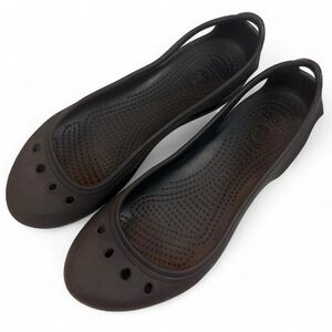 Crocs Kadee Slip On Flat Comfort Shoe Rubber Women Size 8